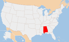 Alabama Map