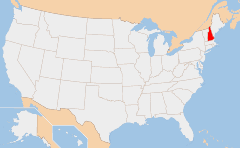 New Hampshire Map