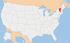 Vermont Map